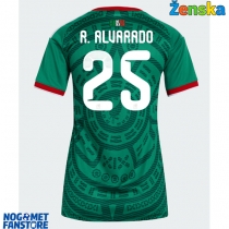Meksiko Roberto Alvarado #25 Domaci Dres za Ženska SP 2026 Kratak Rukav
